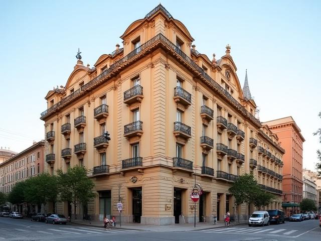 Hotel Palafox Zaragoza Fassade