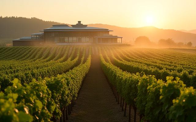 Weinberge in der Rioja Region