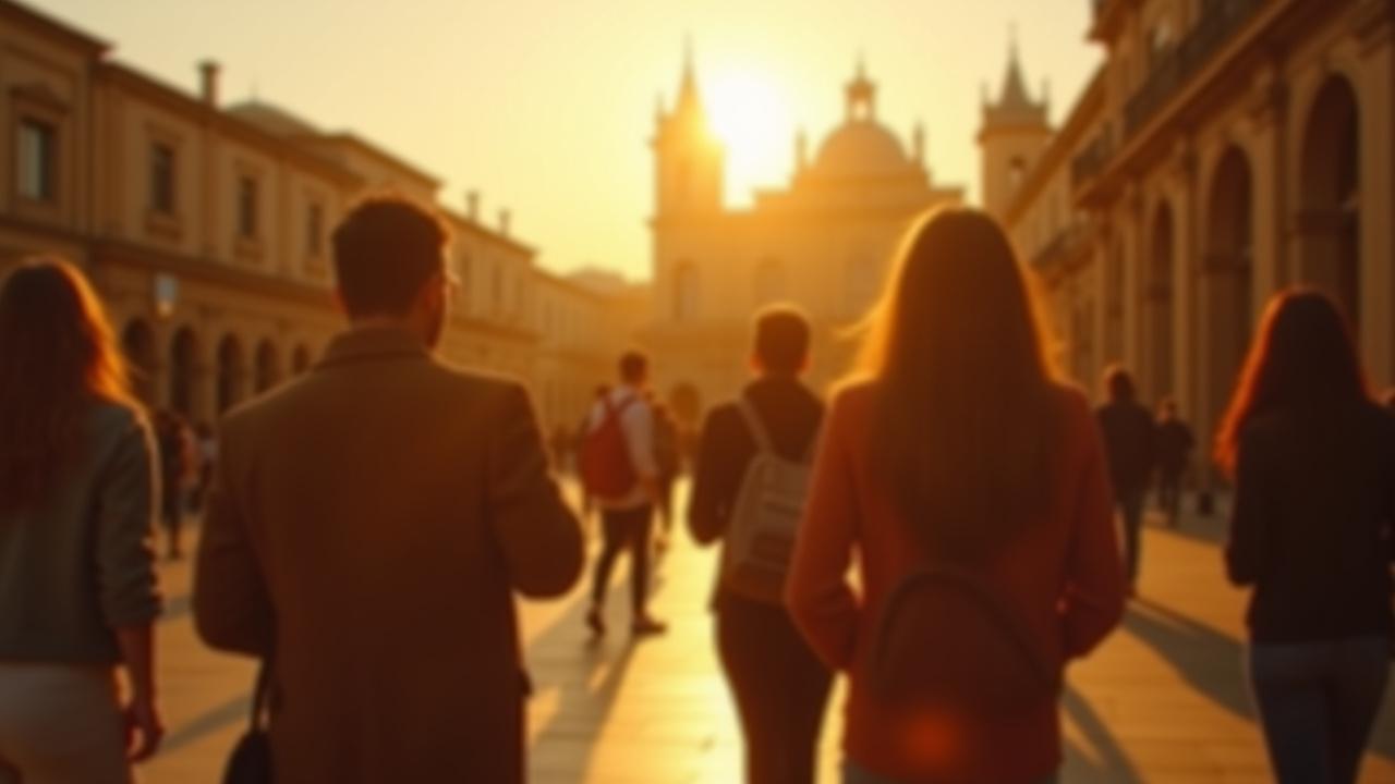 Team von GloamGetaway bei einer kulturellen Entdeckungstour in Spanien